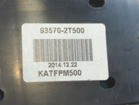 2017-2020 Cadillac Xt5 Master Power Window Switch Replacement Driver Side Left P/N:93570-2T500 Fits Fits 2017 2018 2019 2020 OEM Used Auto Parts - Oemusedautoparts1.com