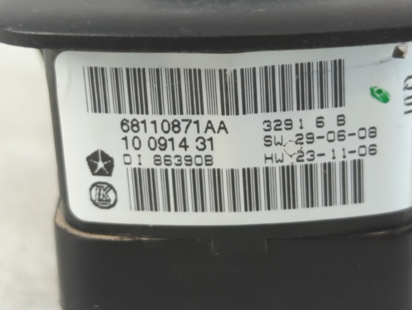 2012 Dodge Caravan Master Power Window Switch Replacement Driver Side Left P/N:68110871AA Fits OEM Used Auto Parts - Oemusedautoparts1.com