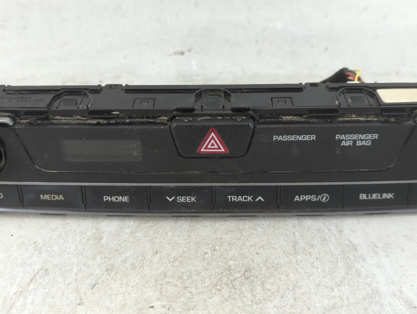 2015-2017 Hyundai Sonata Climate Control Module Temperature AC/Heater Replacement P/N:94510-C2530 Fits Fits 2015 2016 2017 OEM Used Auto Parts - Oemusedautoparts1.com