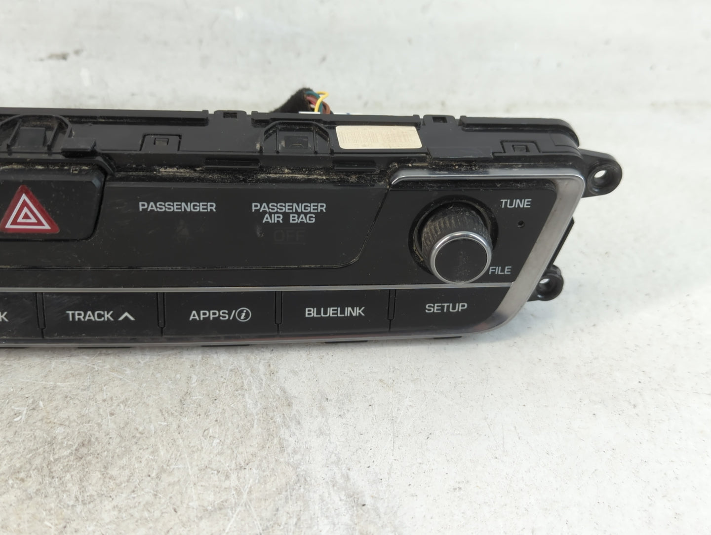 2015-2017 Hyundai Sonata Climate Control Module Temperature AC/Heater Replacement P/N:94510-C2530 Fits Fits 2015 2016 2017 OEM Used Auto Parts - Oemusedautoparts1.com