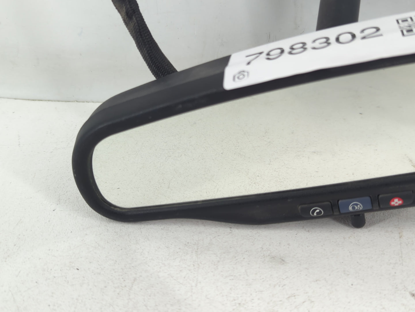 2017 Chevrolet Traverse Interior Rear View Mirror Replacement OEM P/N:E11015885 Fits OEM Used Auto Parts - Oemusedautoparts1.com