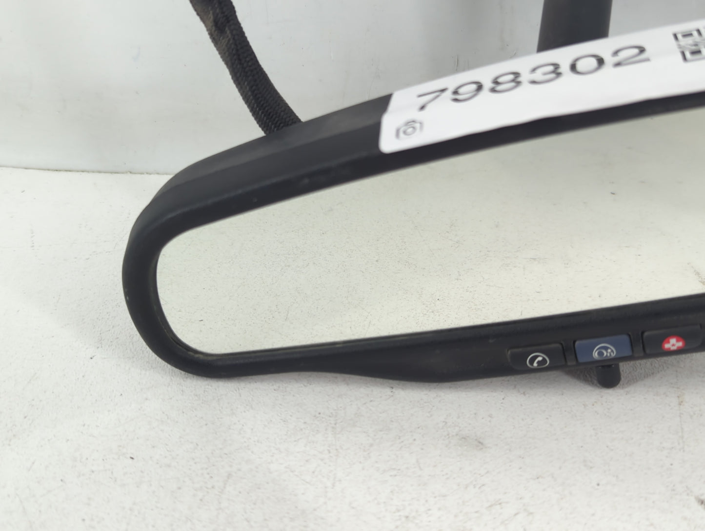 2017 Chevrolet Traverse Interior Rear View Mirror Replacement OEM P/N:E11015885 Fits OEM Used Auto Parts - Oemusedautoparts1.com