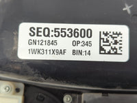 2015-2017 Chrysler 200 Overhead Roof Console Interior Dome Light - Oemusedautoparts1.com