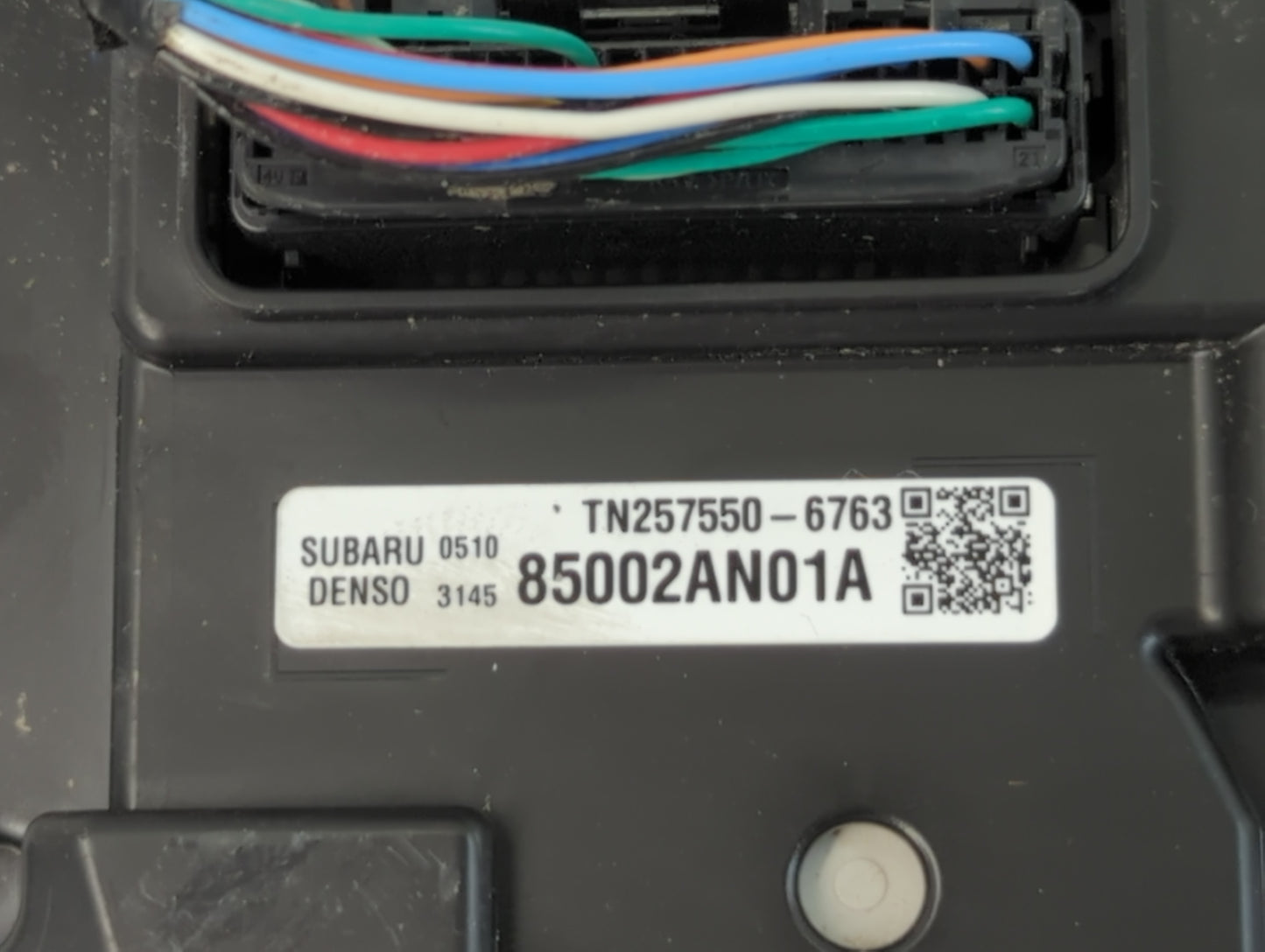 2020 Subaru Legacy Instrument Cluster Speedometer Gauges P/N:85002AN01A Fits OEM Used Auto Parts - Oemusedautoparts1.com