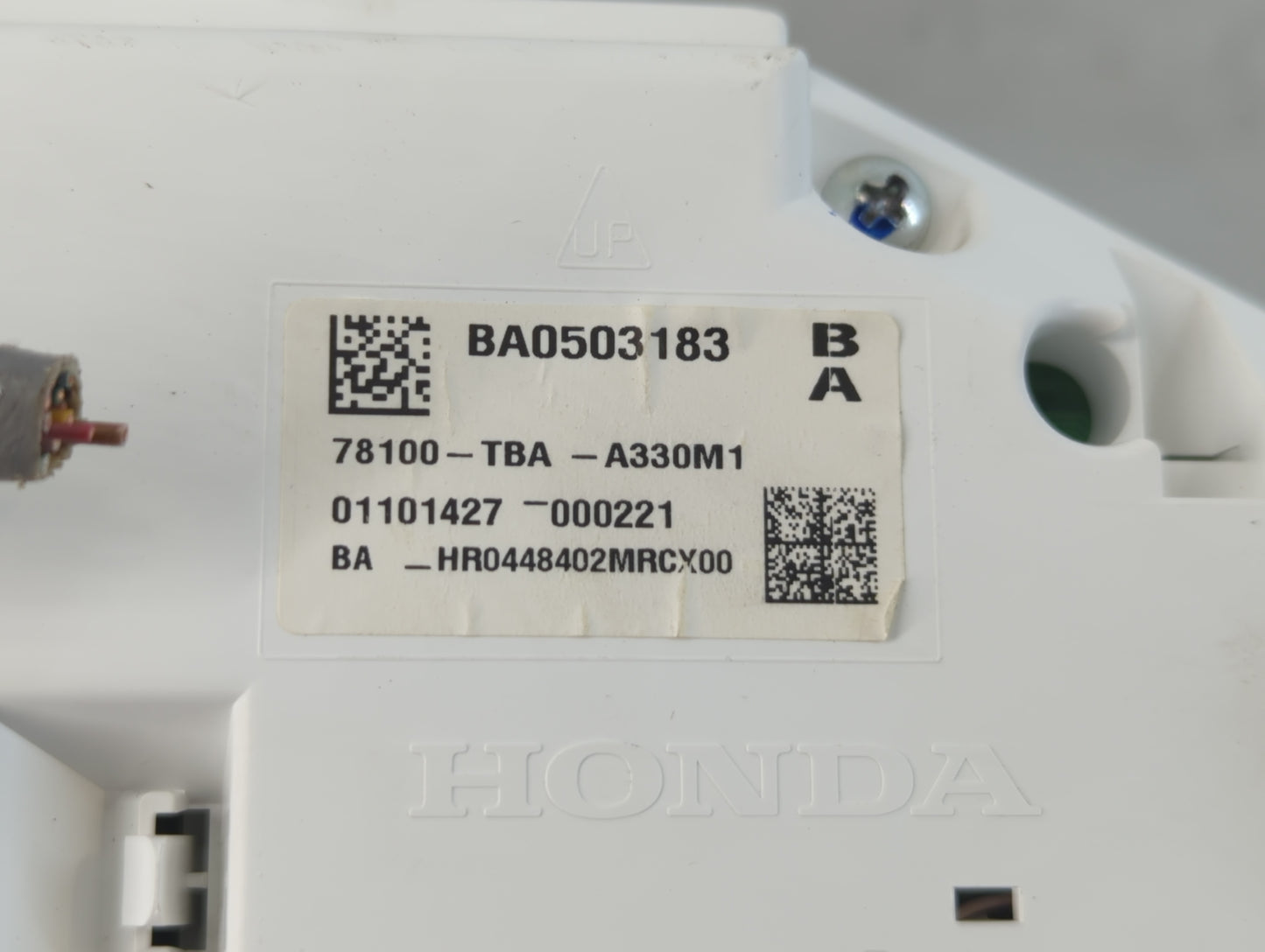 2016-2018 Honda Civic Instrument Cluster Speedometer Gauges P/N:78100-TBA-A330M1 BA0503183 Fits Fits 2016 2017 2018 OEM Used Auto Parts - Oemusedautoparts1.com