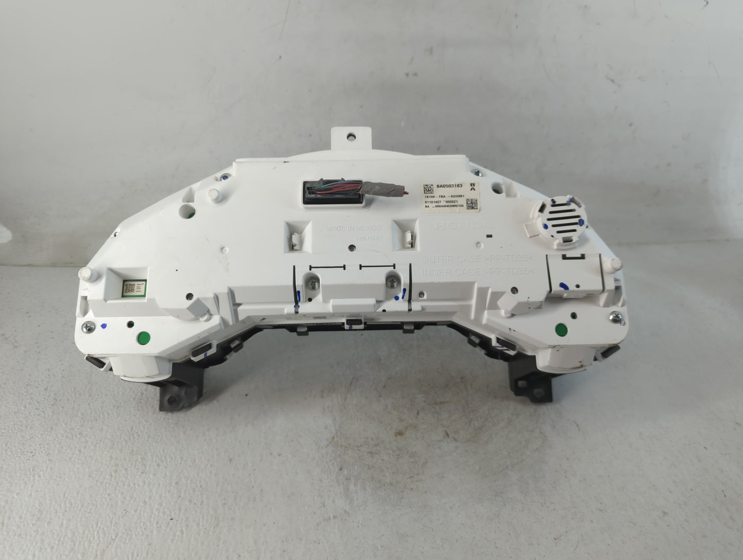 2016-2018 Honda Civic Instrument Cluster Speedometer Gauges P/N:78100-TBA-A330M1 BA0503183 Fits Fits 2016 2017 2018 OEM Used Auto Parts - Oemusedautoparts1.com
