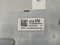2024 Chevrolet Malibu Instrument Cluster Speedometer Gauges P/N:42786792 Fits OEM Used Auto Parts - Oemusedautoparts1.com