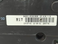 2012-2015 Hyundai Veloster Instrument Cluster Speedometer Gauges P/N:94011-2V331PD5 Fits Fits 2012 2013 2014 2015 OEM Used Auto Parts - Oemusedautoparts1.com