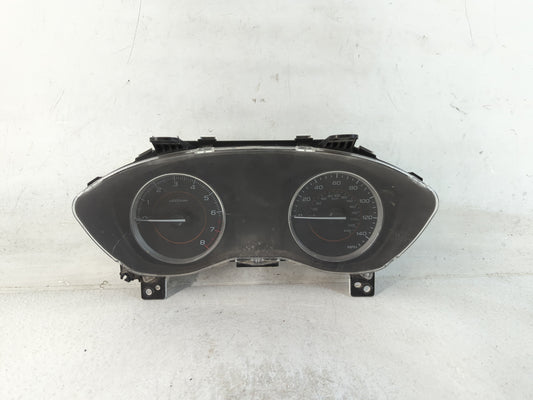 2018 Subaru Xv Instrument Cluster Speedometer Gauges P/N:85003FL170 Fits OEM Used Auto Parts - Oemusedautoparts1.com