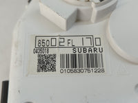 2018 Subaru Xv Instrument Cluster Speedometer Gauges P/N:85003FL170 Fits OEM Used Auto Parts - Oemusedautoparts1.com