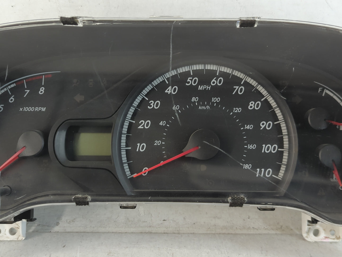 2011-2012 Toyota Sienna Instrument Cluster Speedometer Gauges P/N:0551350 83800-08350-00 Fits Fits 2011 2012 OEM Used Auto Parts - Oemusedautoparts1.com