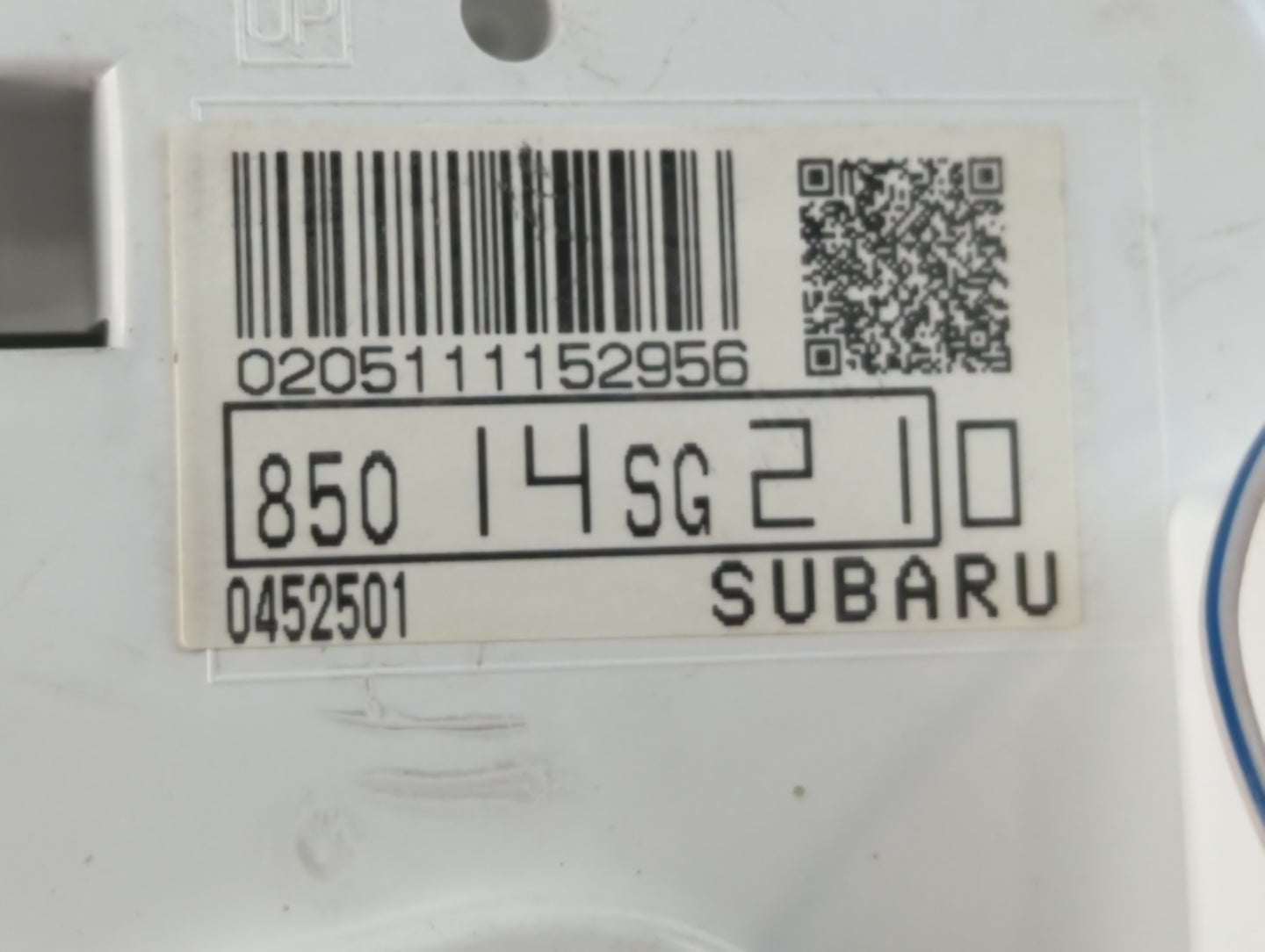 2018 Subaru Forester Instrument Cluster Speedometer Gauges P/N:85014SG210 Fits OEM Used Auto Parts - Oemusedautoparts1.com