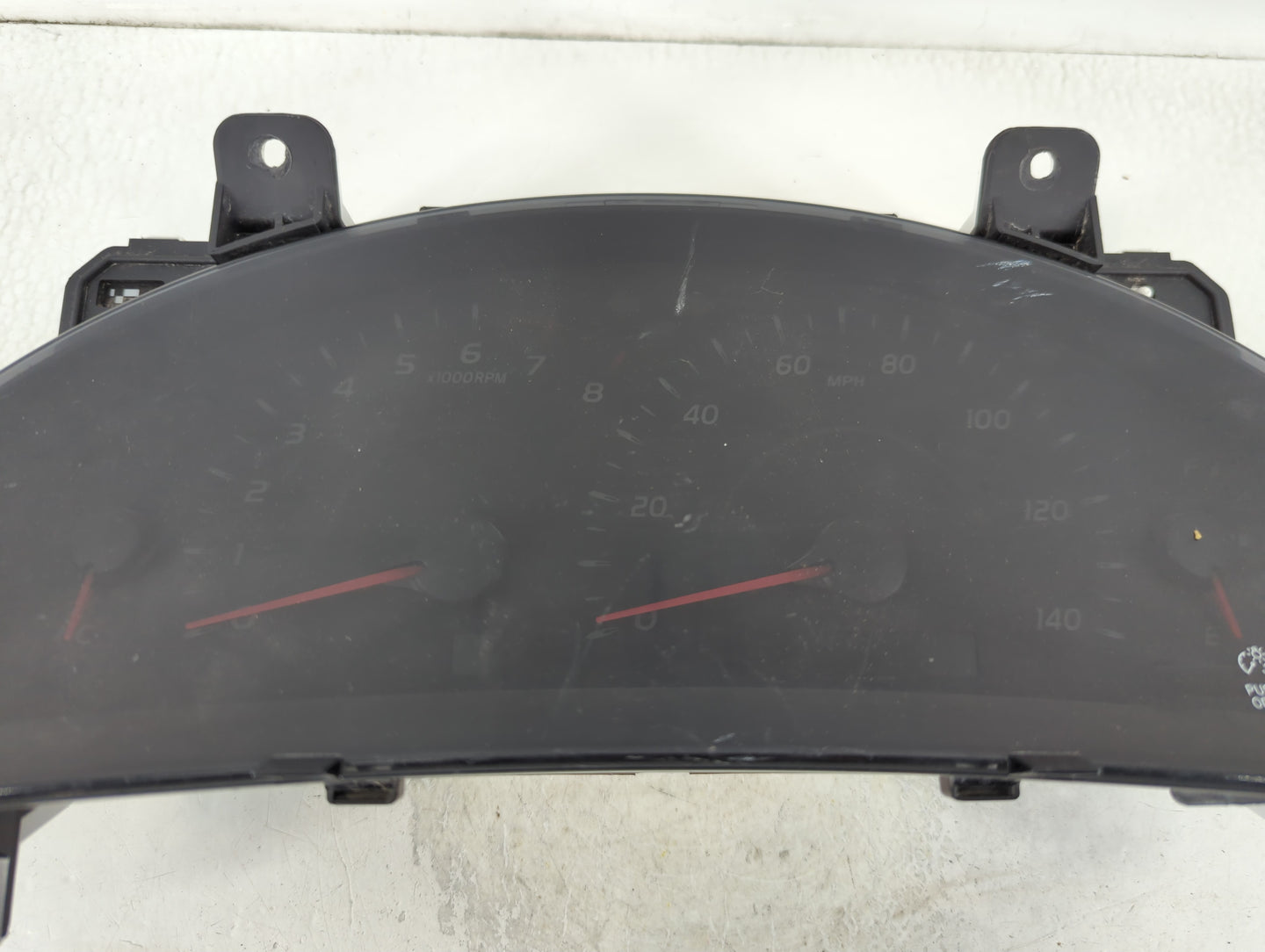 2010-2011 Toyota Camry Instrument Cluster Speedometer Gauges P/N:TN257450-3433 83800-06V10-00 Fits Fits 2010 2011 OEM Used Auto Parts - Oemusedautoparts1.com