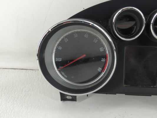 2013 Buick Regal Instrument Cluster Speedometer Gauges P/N:22956347 Fits OEM Used Auto Parts