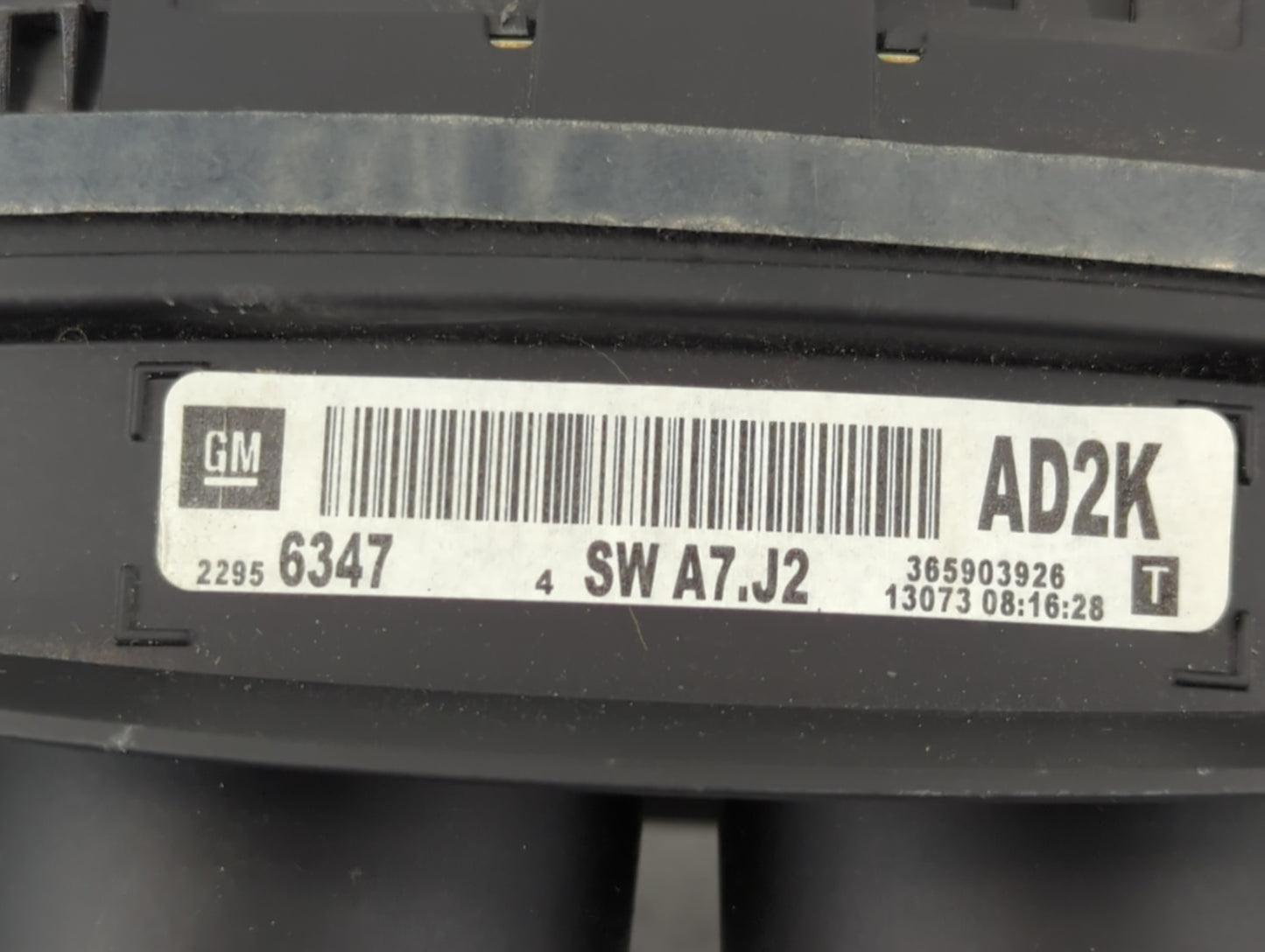 2013 Buick Regal Instrument Cluster Speedometer Gauges P/N:22956347 Fits OEM Used Auto Parts - Oemusedautoparts1.com