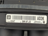 2013 Buick Regal Instrument Cluster Speedometer Gauges P/N:22956347 Fits OEM Used Auto Parts - Oemusedautoparts1.com