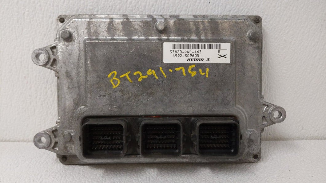 2010-2011 Acura Rdx PCM Engine Control Computer ECU ECM PCU OEM P/N:37820-RWC-A62 4992-110181, 37820-RWC-A63 Fits Fits 2010 2011 OEM Used Auto Parts