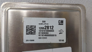 2017-2018 Chevrolet Cruze PCM Engine Control Computer ECU ECM PCU OEM P/N:12680876 12677677, 12692812 Fits Fits 2017 2018 2019 OEM Used Auto Parts - Oemusedautoparts1.com 