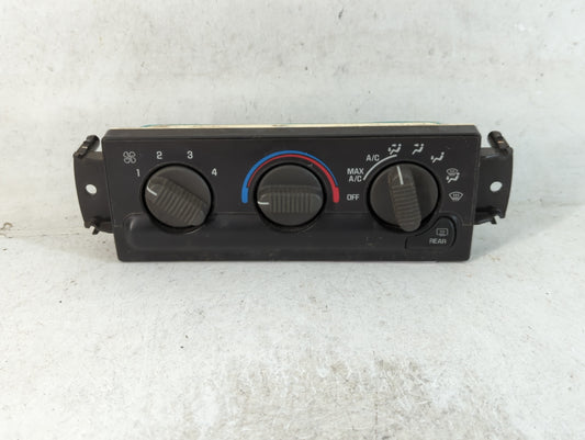 2003-2009 Gmc Envoy Climate Control Module Temperature AC/Heater Replacement P/N:16250535 Fits OEM Used Auto Parts - Oemusedautoparts1.com