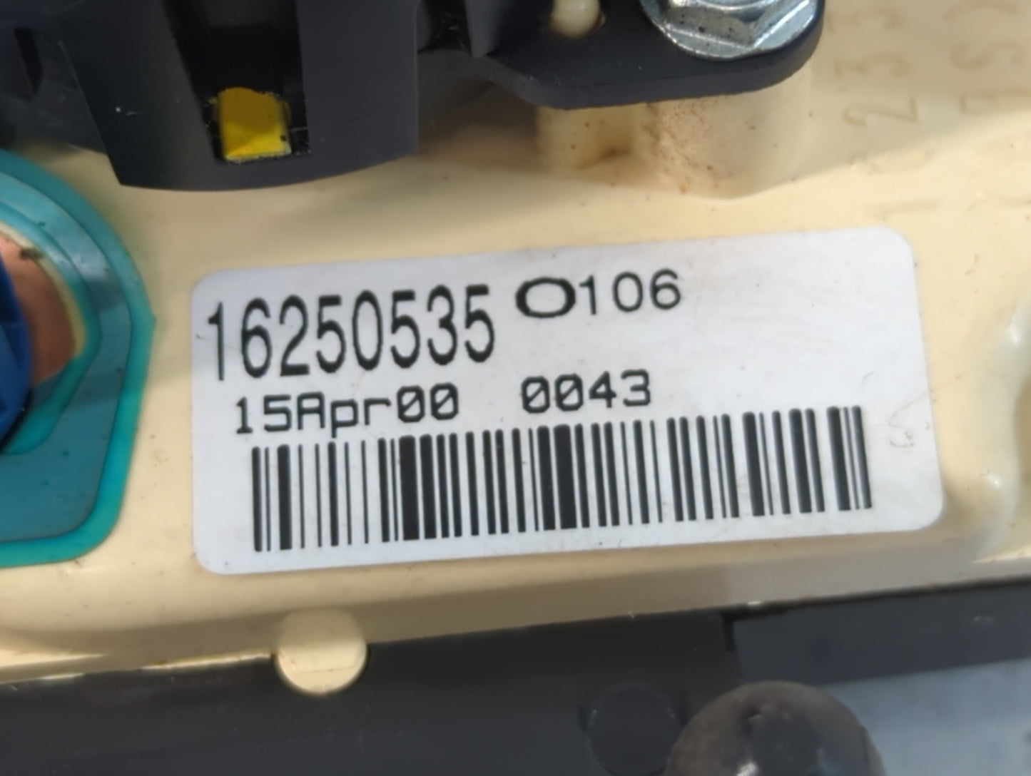 2003-2009 Gmc Envoy Climate Control Module Temperature AC/Heater Replacement P/N:16250535 Fits OEM Used Auto Parts - Oemusedautoparts1.com