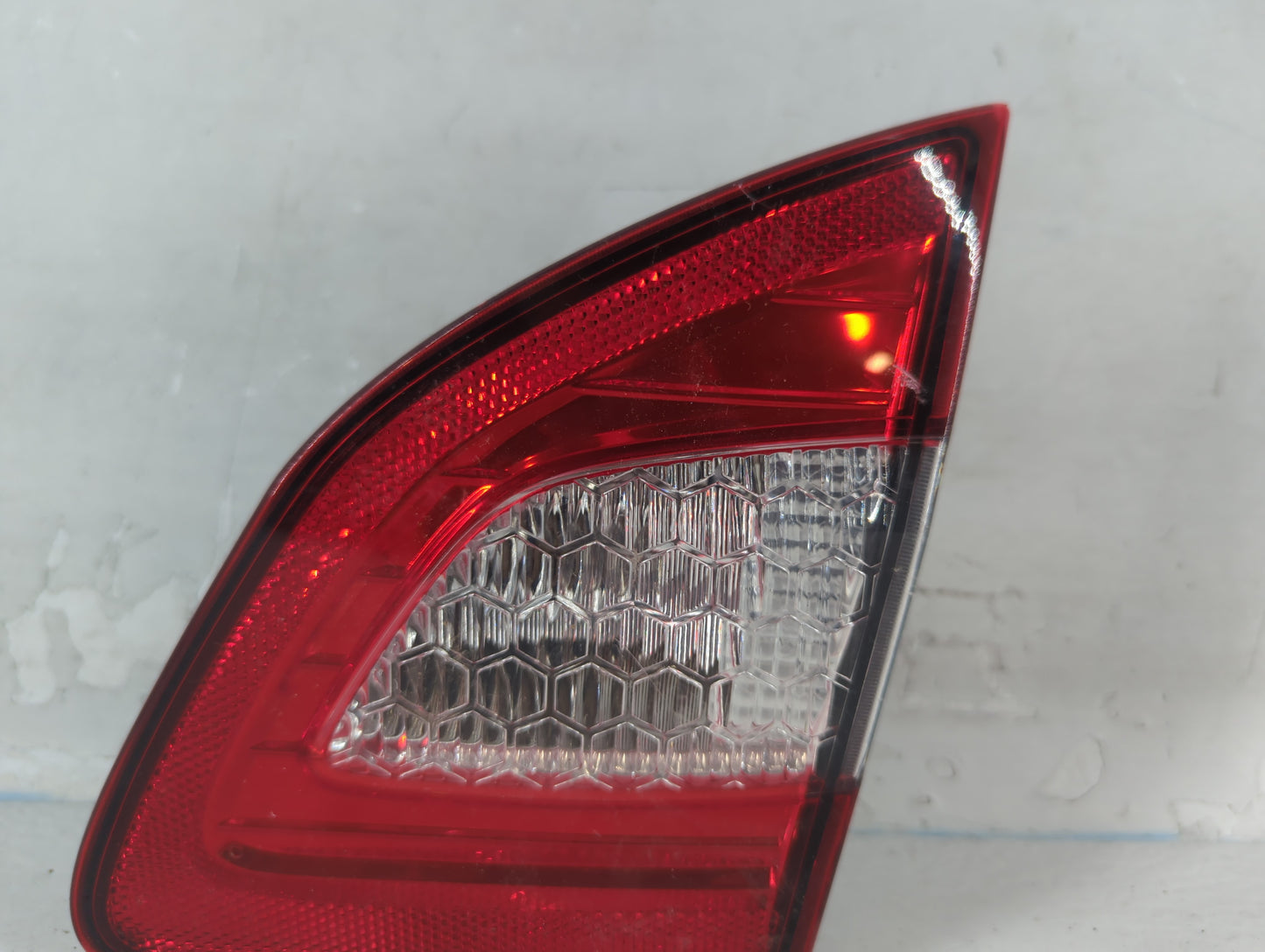 2011-2013 Ford Fiesta Tail Light Assembly Passenger Right OEM P/N:AE83-13B504-AC Fits Fits 2011 2012 2013 OEM Used Auto Parts - Oemusedautoparts1.com