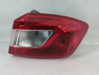 2017 Chevrolet Cruze Tail Light Assembly Passenger Right OEM P/N:84078119 Fits OEM Used Auto Parts - Oemusedautoparts1.com