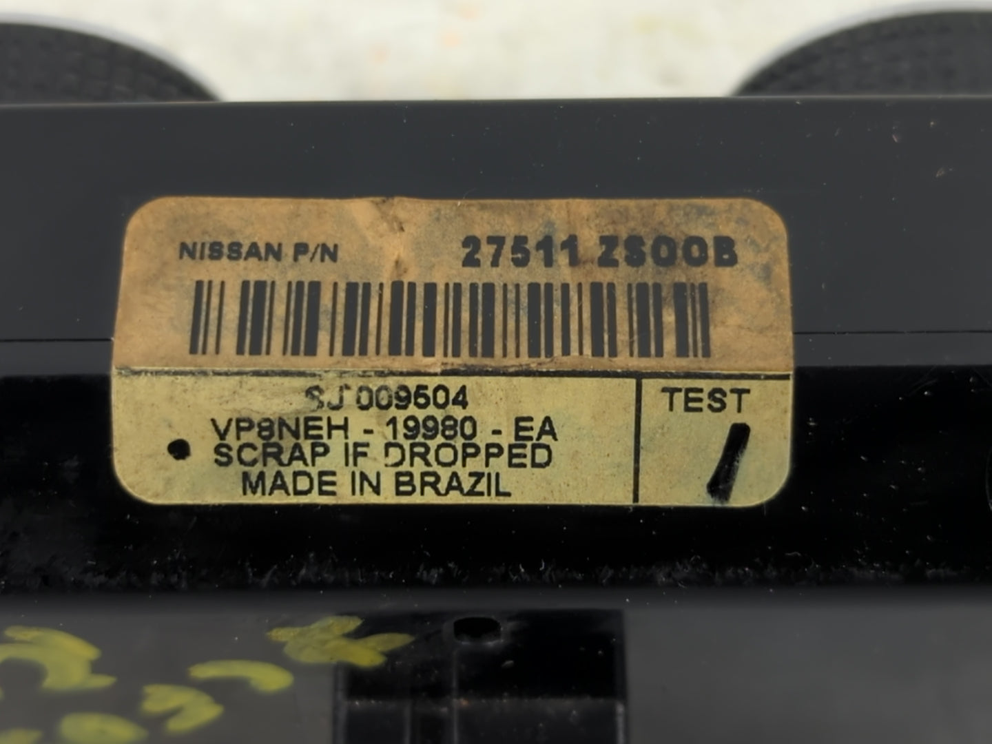 2008-2012 Nissan Pathfinder Climate Control Module Temperature AC/Heater Replacement P/N:VP8NEH-19980-EA SJ009504 Fits OEM Used Auto Parts - Oemusedautoparts1.com