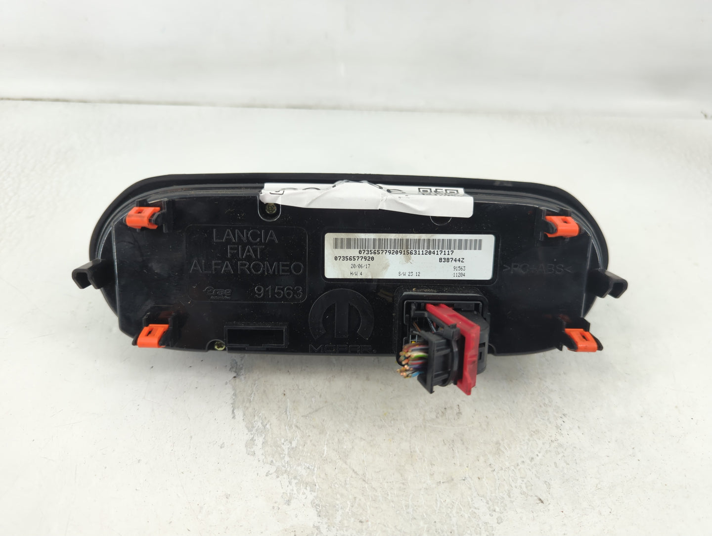 2017 Jeep Renegade Climate Control Module Temperature AC/Heater Replacement P/N:838744Z Fits OEM Used Auto Parts - Oemusedautoparts1.com
