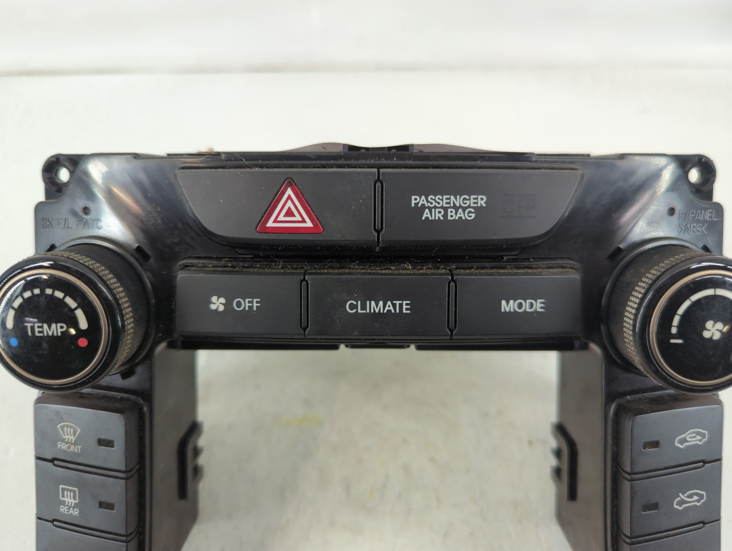 2013 Hyundai Genesis Climate Control Module Temperature AC/Heater Replacement P/N:97250-2MFN0 Fits OEM Used Auto Parts - Oemusedautoparts1.com