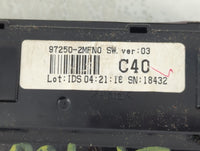 2013 Hyundai Genesis Climate Control Module Temperature AC/Heater Replacement P/N:97250-2MFN0 Fits OEM Used Auto Parts - Oemusedautoparts1.com