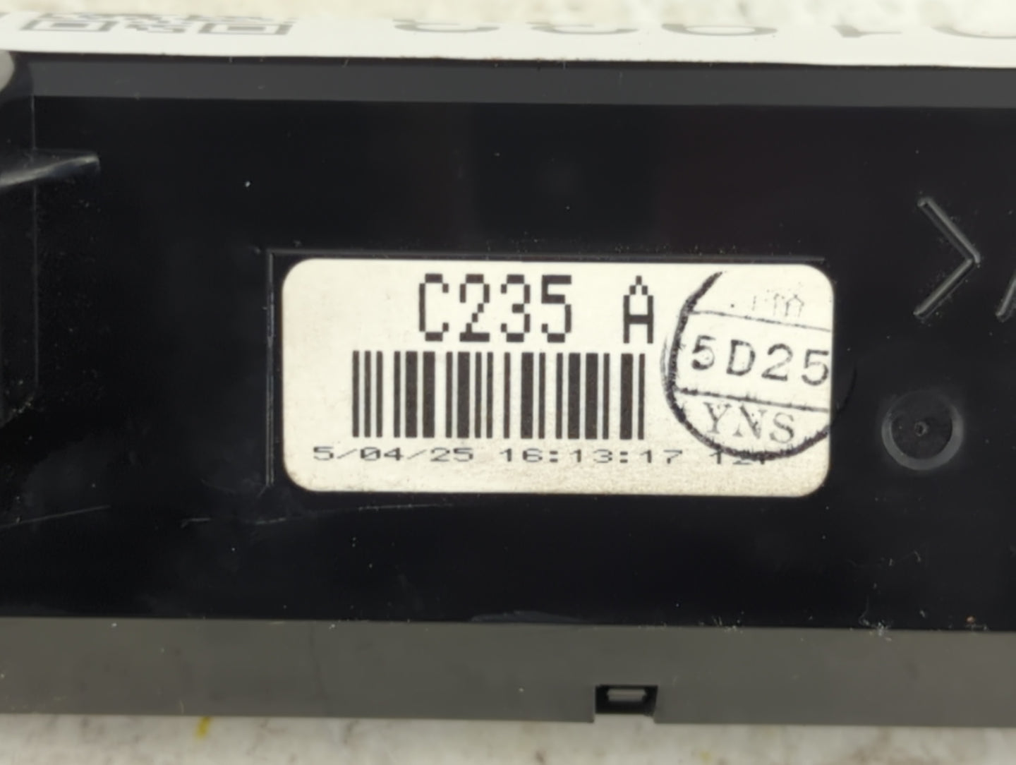 2006-2007 Mazda 5 Information Display Screen - Oemusedautoparts1.com