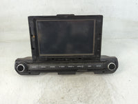 2017-2018 Hyundai Elantra Radio AM FM Cd Player Receiver Replacement P/N:96160-F2100UAT Fits Fits 2017 2018 OEM Used Auto Parts - Oemusedautoparts1.com