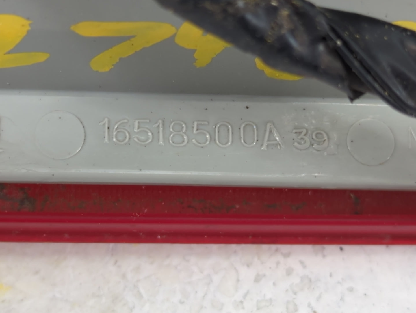 2010 Chevrolet S10 Blazer Tail Light Assembly Passenger Right OEM P/N:16518500A Fits OEM Used Auto Parts - Oemusedautoparts1.com