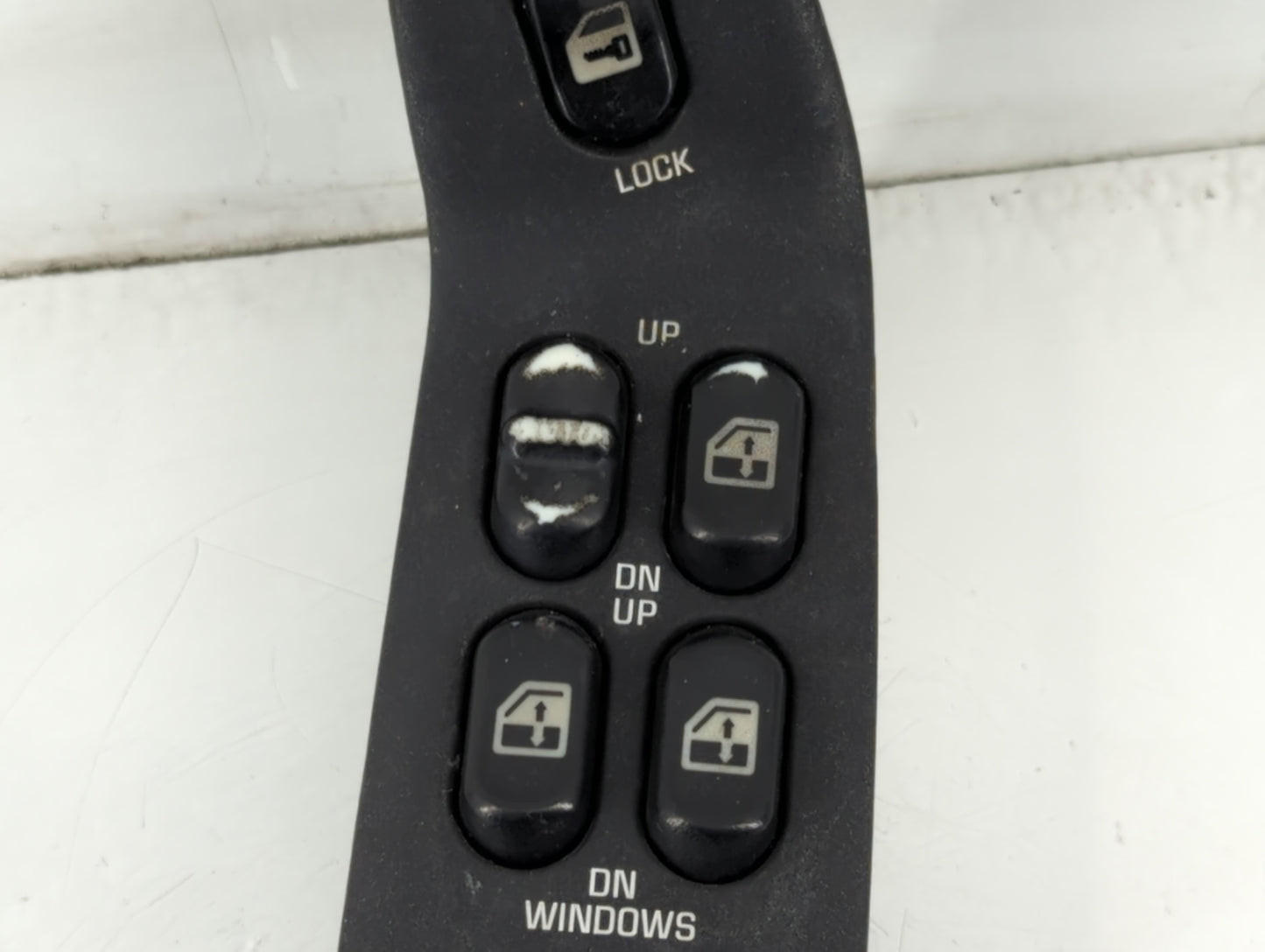 1997 Oldsmobile Achieva Master Power Window Switch Replacement Driver Side Left Fits OEM Used Auto Parts - Oemusedautoparts1.com