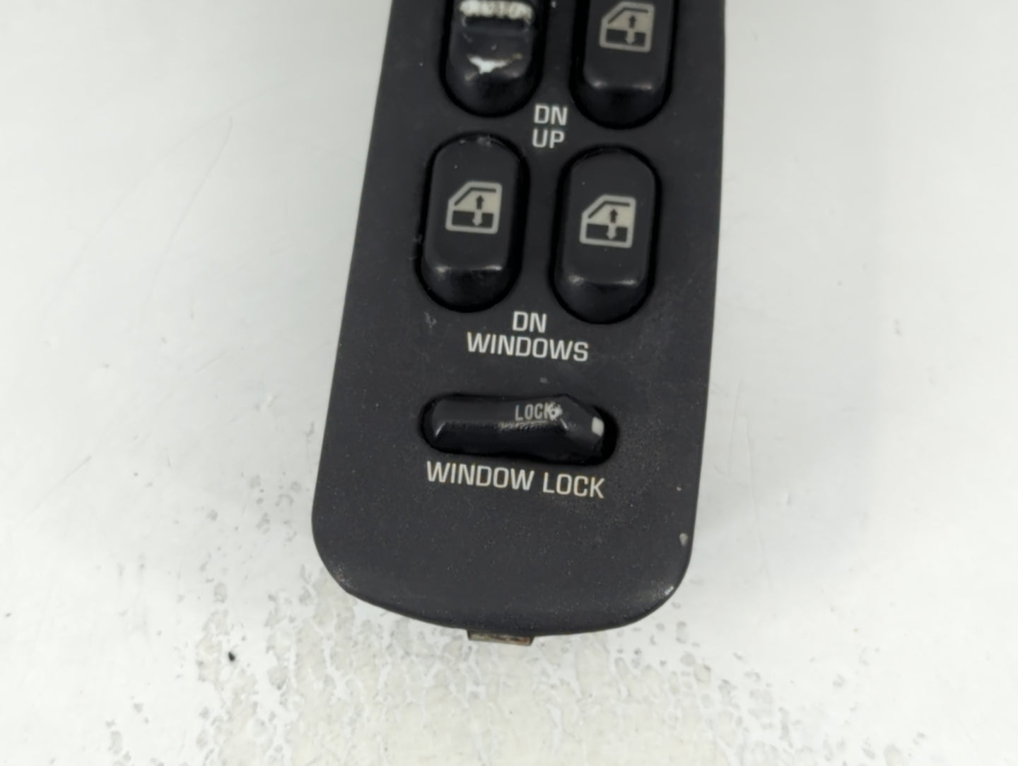 1997 Oldsmobile Achieva Master Power Window Switch Replacement Driver Side Left Fits OEM Used Auto Parts - Oemusedautoparts1.com