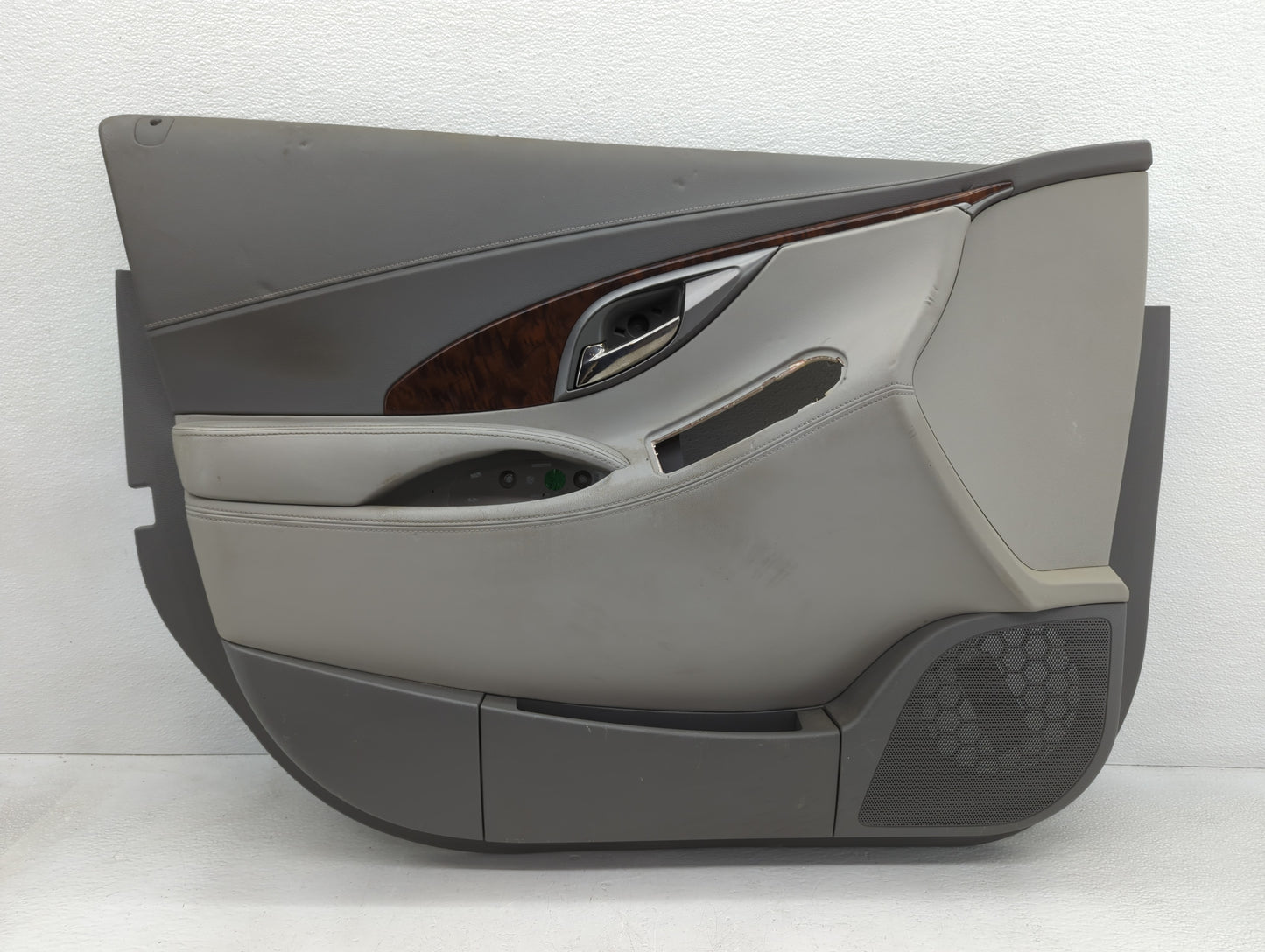 2010 Buick Lacross Front Left Driver Interior Door Panel Trim Grey - Oemusedautoparts1.com