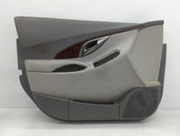 2010 Buick Lacross Front Left Driver Interior Door Panel Trim Grey - Oemusedautoparts1.com