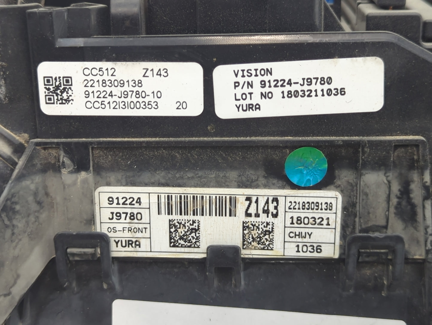 2019 Hyundai Elantra Fusebox Fuse Box Panel Relay Module Fits OEM Used Auto Parts - Oemusedautoparts1.com