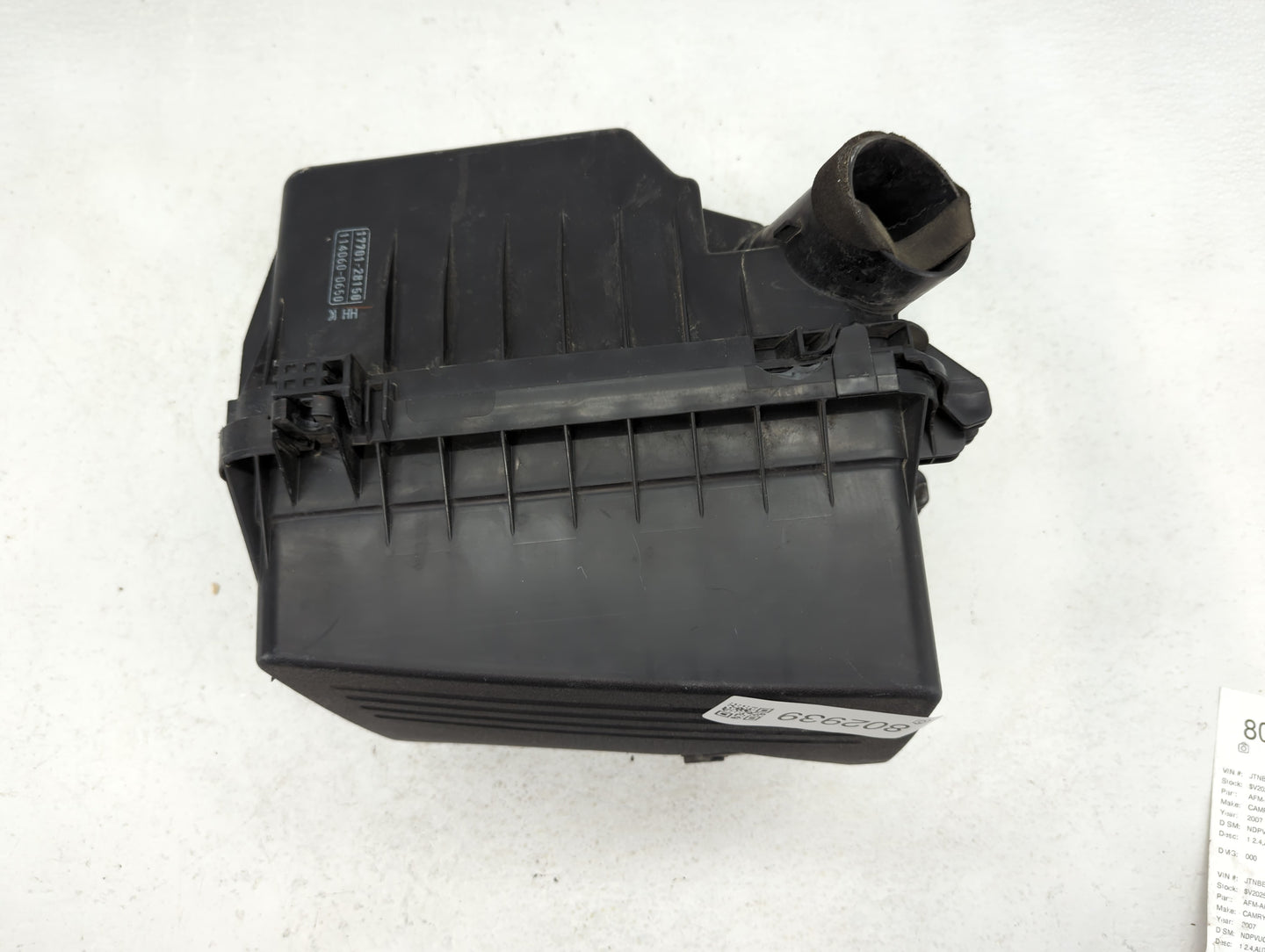 2007-2011 Toyota Camry Air Cleaner Intake-duct Hose Tube - Oemusedautoparts1.com