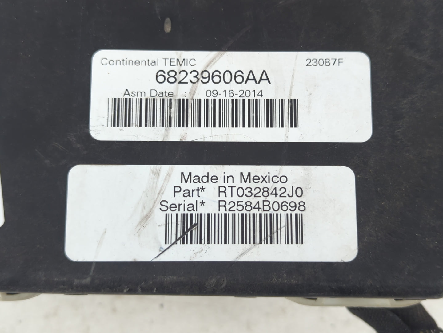 Dodge Caravan Fusebox Fuse Box Relay Module Tipm 68239606aa - Oemusedautoparts1.com