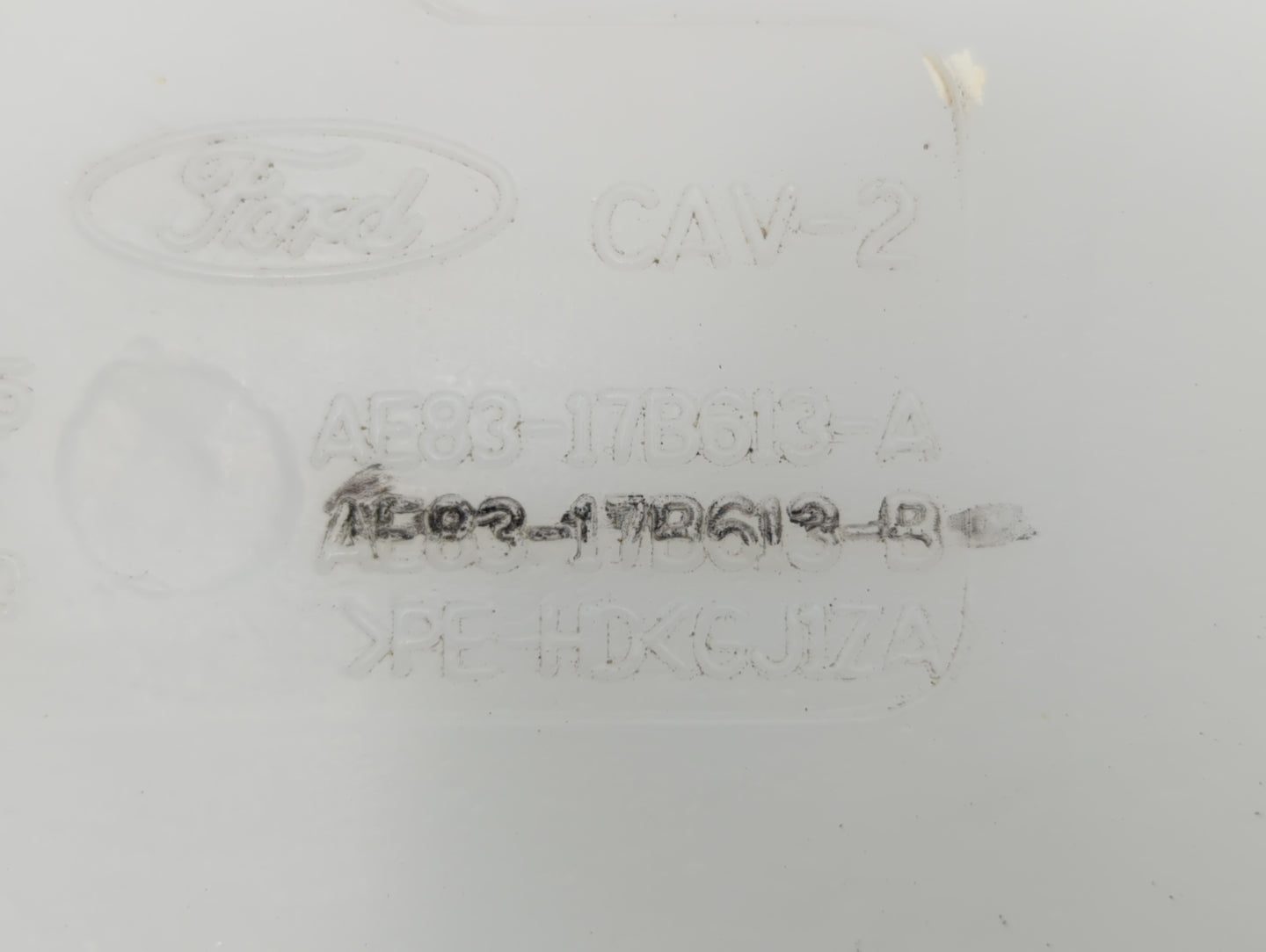 2011-2019 Ford Fiesta Windshield Washer Fluid Reservoir Bottle Oem - Oemusedautoparts1.com