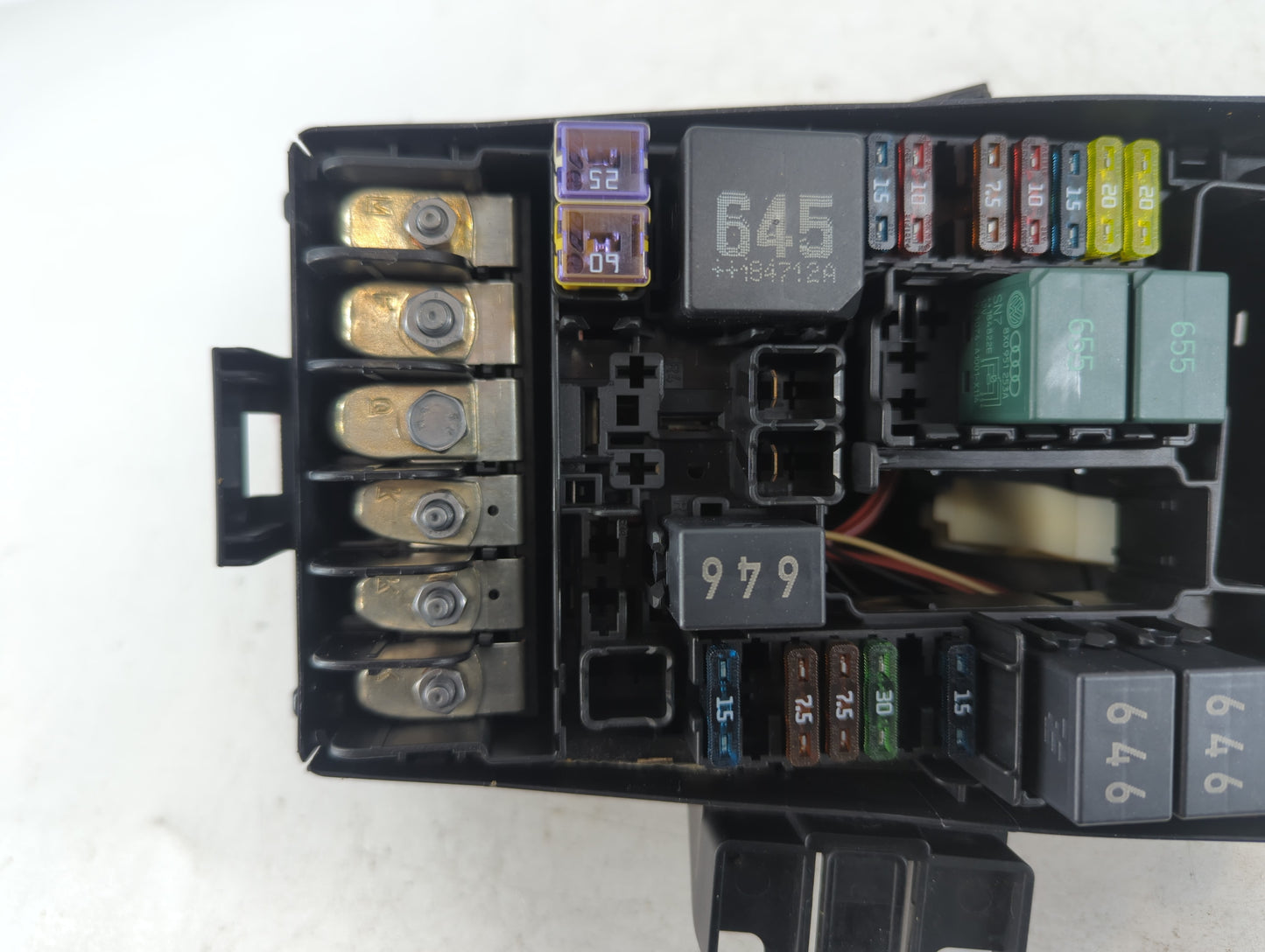 2020-2022 Volkswagen Atlas Fusebox Fuse Box Panel Relay Module P/N:5Q0 907 361 D Fits Fits 2020 2021 2022 OEM Used Auto Parts - Oemusedautoparts1.com
