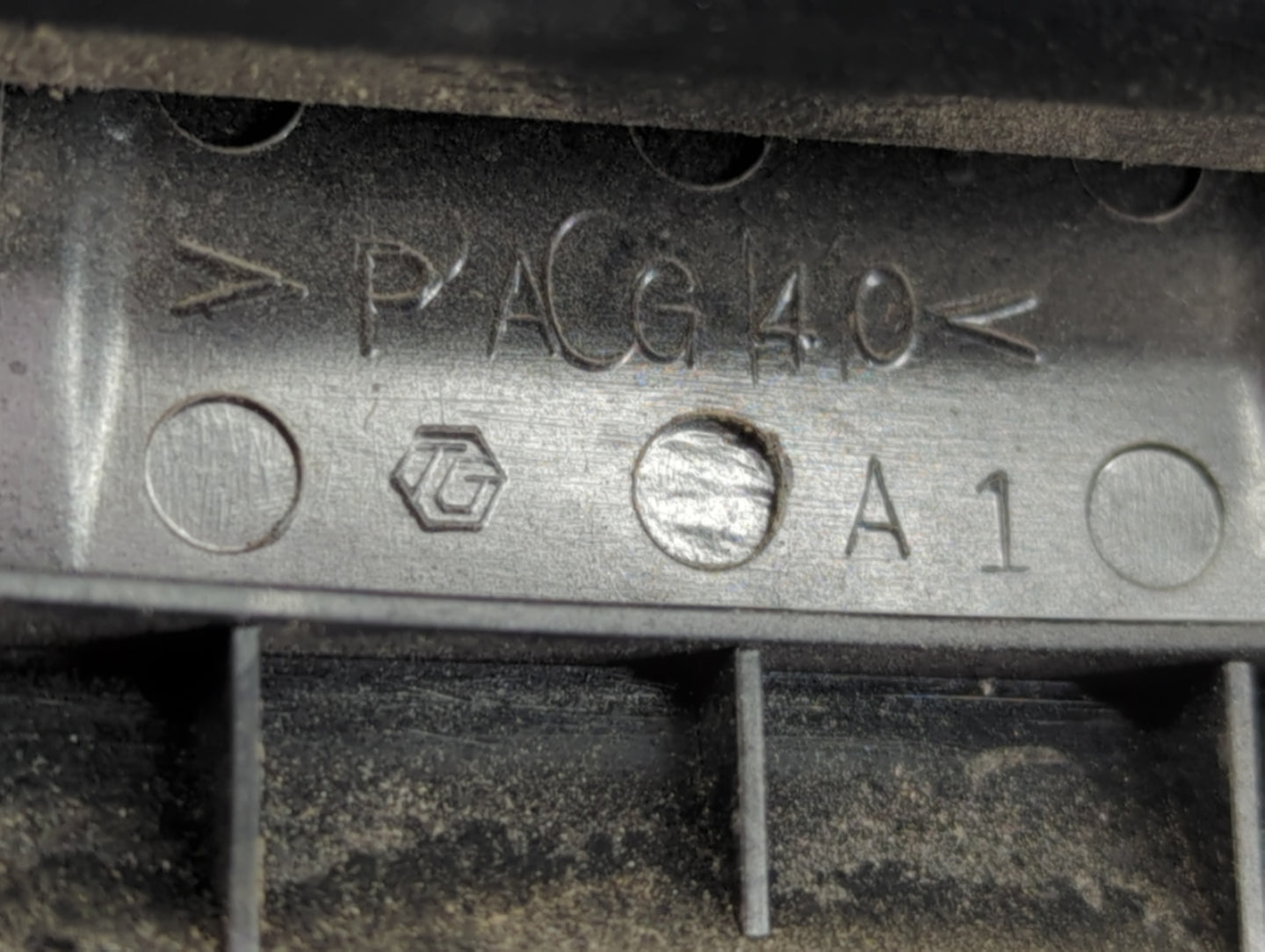 2008 Scion Tc Center Console Armrest Cover Lid P/N:A10 >PA G40< Fits OEM Used Auto Parts - Oemusedautoparts1.com