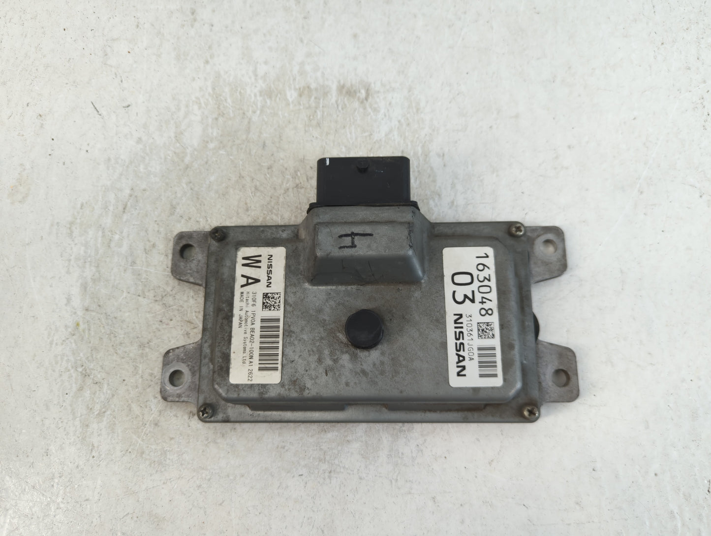 2012 Nissan Quest PCM Engine Control Computer ECU ECM PCU OEM P/N:310361JG0A Fits OEM Used Auto Parts - Oemusedautoparts1.com