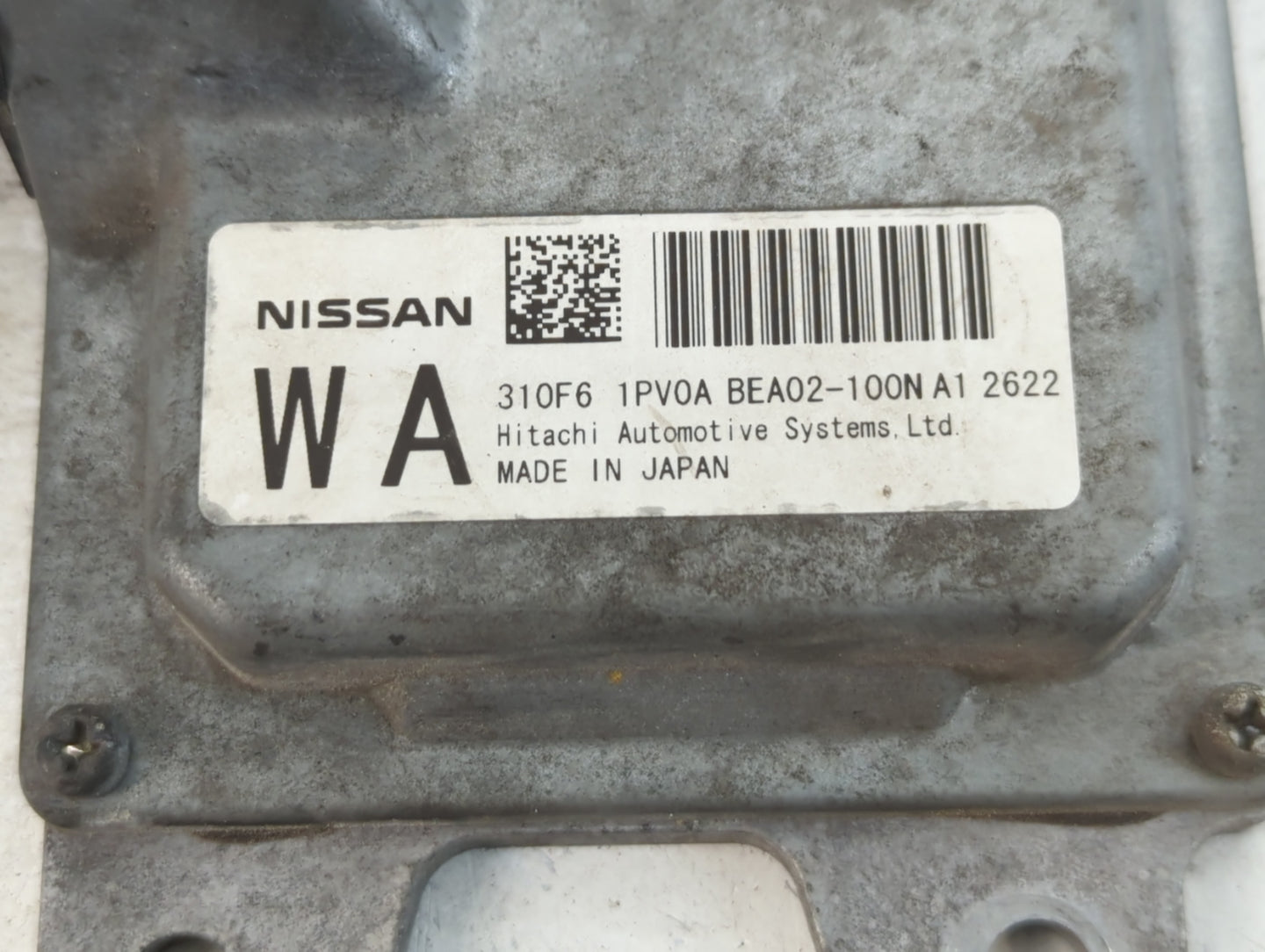 2012 Nissan Quest PCM Engine Control Computer ECU ECM PCU OEM P/N:310361JG0A Fits OEM Used Auto Parts - Oemusedautoparts1.com