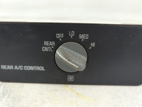 1999-2000 Cadillac Escalade Climate Control Module Temperature AC/Heater Replacement P/N:16209345 Fits OEM Used Auto Parts - Oemusedautoparts1.com