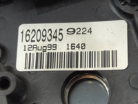 1999-2000 Cadillac Escalade Climate Control Module Temperature AC/Heater Replacement P/N:16209345 Fits OEM Used Auto Parts - Oemusedautoparts1.com