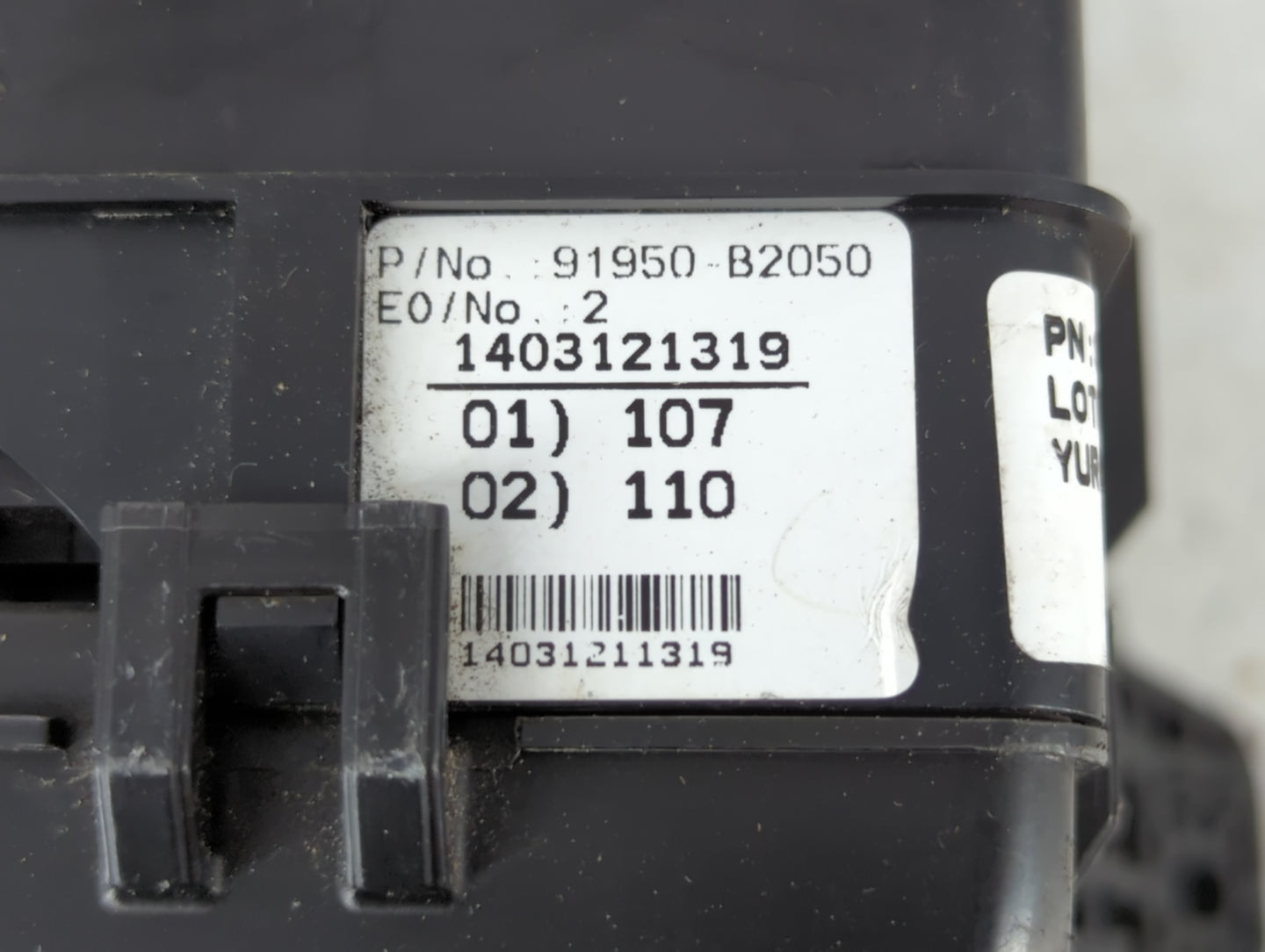 2014 Kia Soul Fusebox Fuse Box Panel Relay Module P/N:91950-B2090 Fits OEM Used Auto Parts - Oemusedautoparts1.com