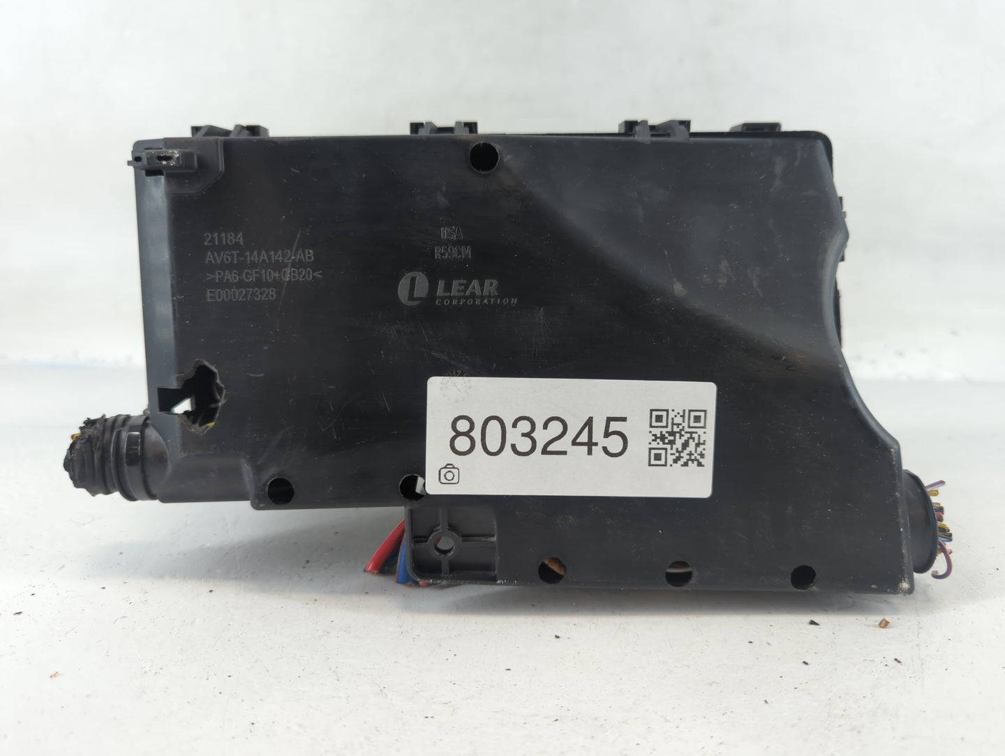 2019 Ford Escape Fusebox Fuse Box Panel Relay Module P/N:AV6T-14A067-AB E02345500 Fits OEM Used Auto Parts - Oemusedautoparts1.com