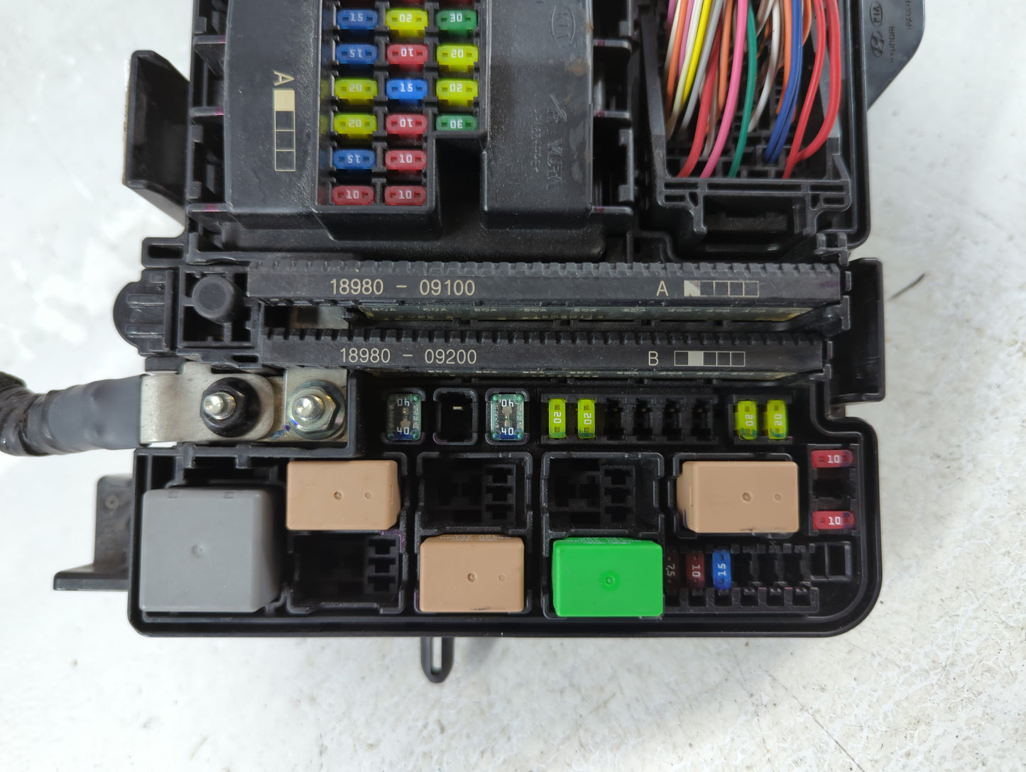 2015 Hyundai Sonata Fusebox Fuse Box Panel Relay Module P/N:6423-0102-7-000 Fits OEM Used Auto Parts - Oemusedautoparts1.com